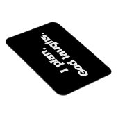 I Plan God Laughs Funny Recovery Spiritueel Quote Magneet (Rechterzijde)