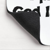 I Plan God Laughs Funny Recovery Spiritueel Quote Muismat (Hoek)