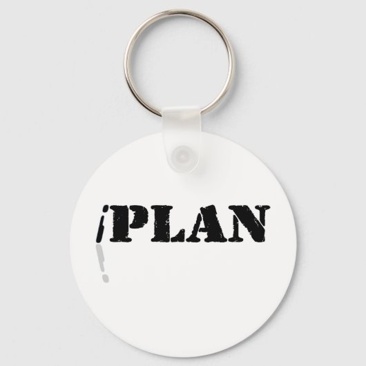 I Plan Sleutelhanger (Voorkant)