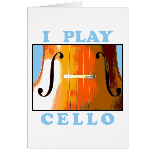 I Play Cello (Voorkant)