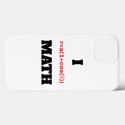 I Polar Equation (I Heart) Wiskunde Case-Mate iPhone Case (Achterkant (horizontaal))