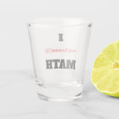 I Polar Equation (I Heart) Wiskunde Shot Glas (Achterkant)