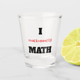 I Polar Equation (I Heart) Wiskunde Shot Glas