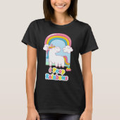 I Poop Rainbows Funny Unicorn T-shirt (Voorkant)