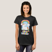 I Poop Rainbows Funny Unicorn T-shirt (Voorkant volledig)