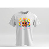 I Pooped Today Funny Rainbow Cartoon Humor Design T-shirt