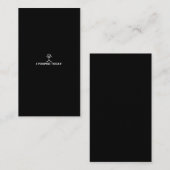 i pooped today visitekaartje (Voorkant / Achterkant)