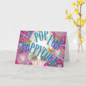 I POP 4 POPPYCOCK KAART (Gele Bloem)