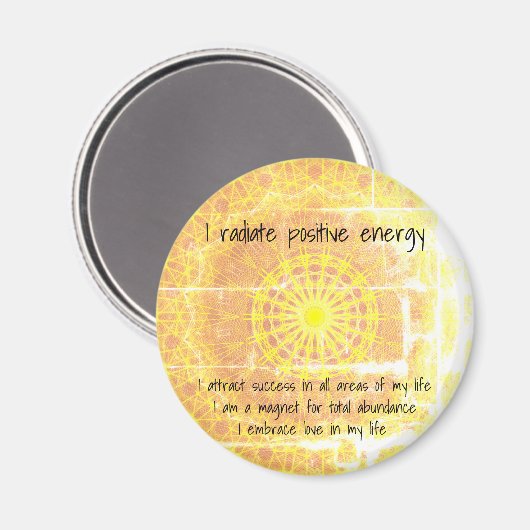 I positieve radius energy magnet (Voorkant / Achterkant)