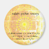 I positieve radius energy magnet (Voorkant)