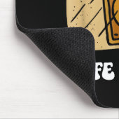 I Practice Safe Deckss Funny Saying Quote Men Wome Muismat (Hoek)