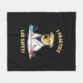 I Praktische Lab-veiligheid Fleece Deken (Voorkant (Horizontaal))