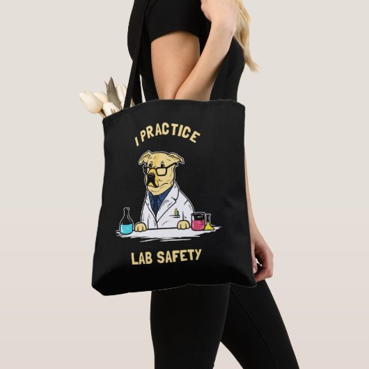 I Praktische Lab-veiligheid Tote Bag (Dichtbij)