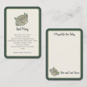 “I Prayed for You Today” Hail Mary Notecard Notitiekaartje (Voorkant / Achterkant)