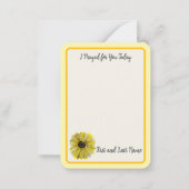 “I Prayed for You Today” Memorare Notecard Notitiekaartje (Achterkant)