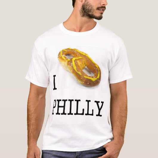 I (PRETZEL) PHILLY T-SHIRT (Voorkant)