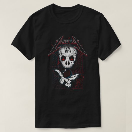 I Prevail Officiële Merchandise Trauma Skull T-shirt (Design voorkant)