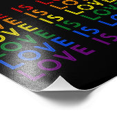 I Promise To Teach Love - Diversity, Equality and Foto Afdruk (Hoek)