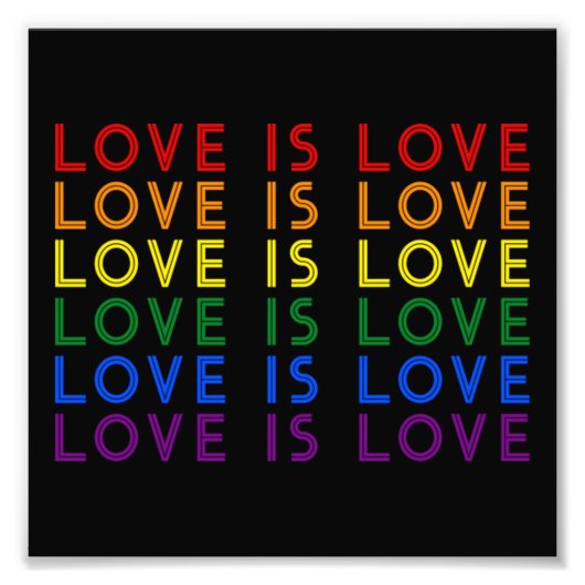 I Promise To Teach Love - Diversity, Equality and Foto Afdruk (Voorkant)