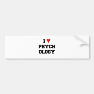 I PSYCHOLOGIE BUMPERSTICKER