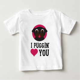 I Puggin'Love You Black Pug