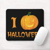 i Pumpkin Halloween - Funny i Heart Parody Muismat (Met muis)