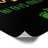 I Put A Cookie In That Oven Couples Christmas Preg Poster (Hoek)