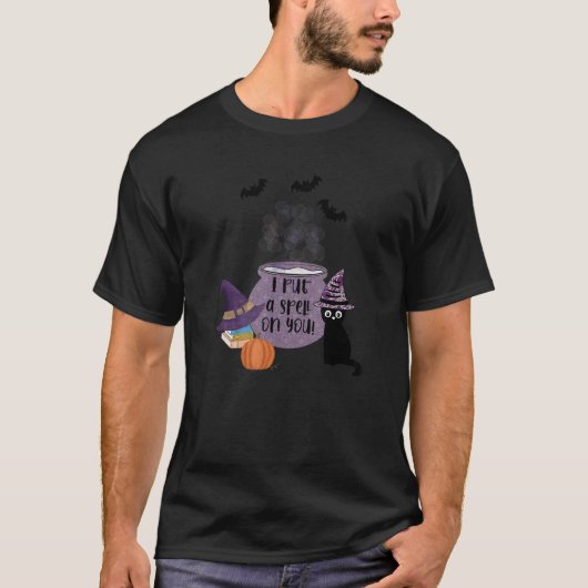 I Put a Spell on You Halloween T-shirt (Voorkant)