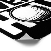 I Put It In Every Hole, Funny Golf Players Costume Poster (Hoek)