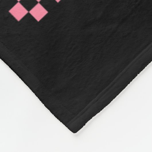 I Put The Boo In Boujee Cute Ghost Leopard Boujie Fleece Deken (Hoek)