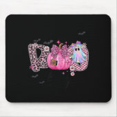 I Put The Boo In Boujee Funny Leopard Boujie Ghost Muismat (Voorkant)