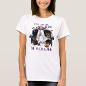 I Put The Boo in het T-shirt van Boujee Halloween (Voorkant)