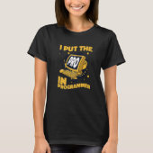 I Put The Pro In Programmer Full Stack Software De T-shirt (Voorkant)