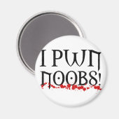 i pwn noobs magneet (Voorkant / Achterkant)