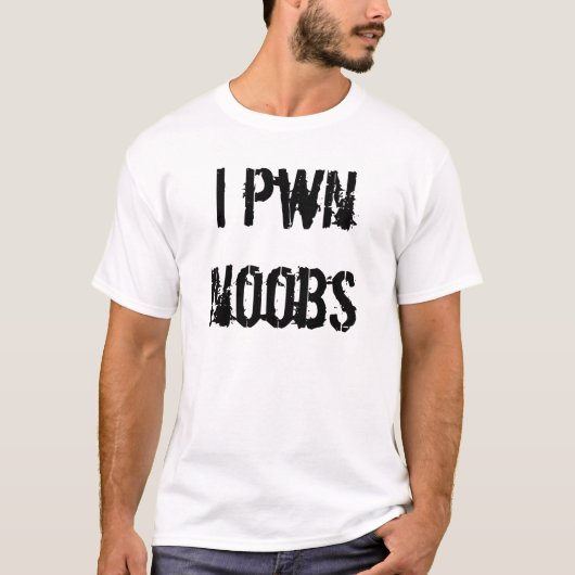 i pwn noobs t-shirt (Voorkant)