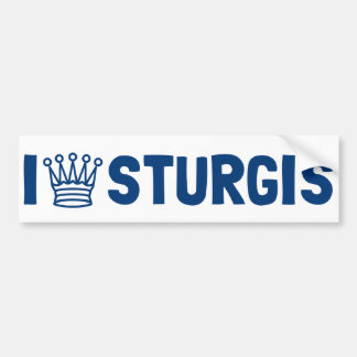 I Queen Sturgis Bumpersticker