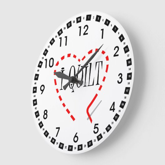 I Quilt Grote Klok (Hoek)