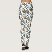 I Quote Others Better Express Myself de Montaigne Leggings (Achterkant)