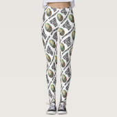 I Quote Others Better Express Myself de Montaigne Leggings (Voorkant)