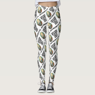 I Quote Others Better Express Myself de Montaigne Leggings