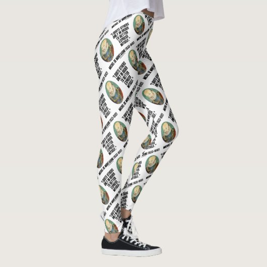 I Quote Others Better Express Myself de Montaigne Leggings (Rechts)