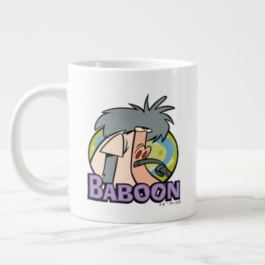 I.R. Baboon Character Badge Grote Koffiekop (Links)