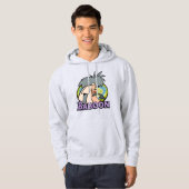 I.R. Baboon Character Badge Hoodie (Voorkant volledig)