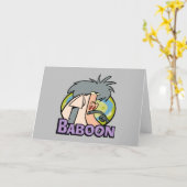 I.R. Baboon Character Badge Kaart (Gele Bloem)