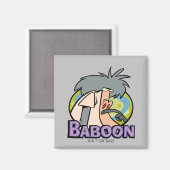 I.R. Baboon Character Badge Magneet (Voorkant / Achterkant)