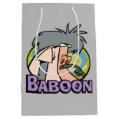 I.R. Baboon Character Badge Medium Cadeauzakje (Voorkant)