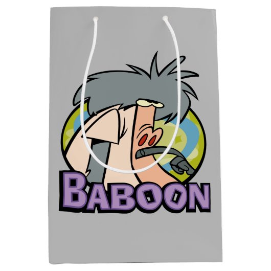 I.R. Baboon Character Badge Medium Cadeauzakje (Voorkant)