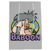 I.R. Baboon Character Badge Medium Cadeauzakje (Achterkant)