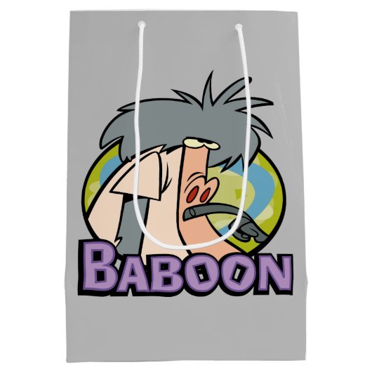 I.R. Baboon Character Badge Medium Cadeauzakje (Achterkant)