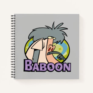 I.R. Baboon Character Badge Notitieboek
